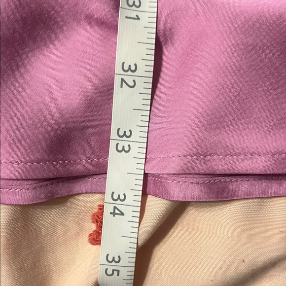 NWT Banana Republic Jessie Satin Maxi Dress Orchid Pink Large Tall Romantic - Picture 9 of 15